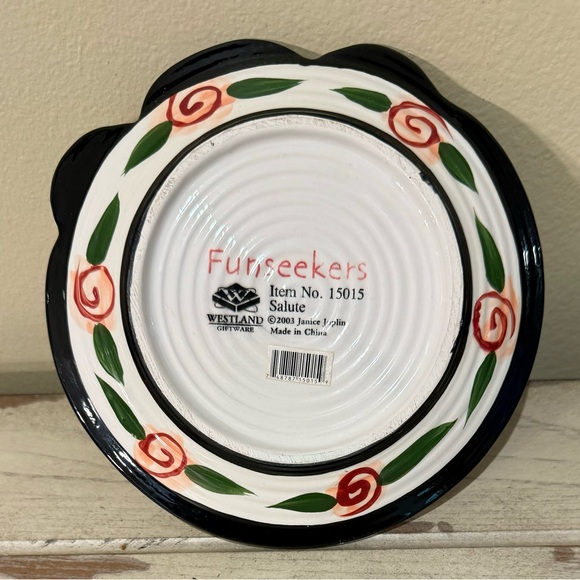 Funseekers Salute #15015 Decorative 3D Plate Janice Joplin 2003 Westland - Picture 2 of 3